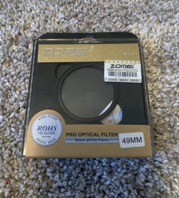 ZOMEI 49mm Star 6 Filter - ROHS HD GLASS - Used - Image 1 of 2