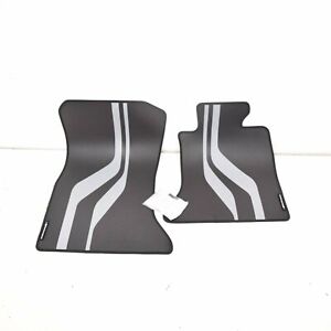 New Genuine BMW 5' F10 F11 M Performance Carpeted Floor Mats Front 2365218 OEM