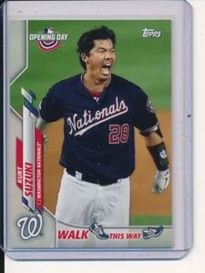 KURT SUZUKI 2020 TOPPS OPENING DAY WALK THIS WAY SP #WW-19 - Picture 1 of 1