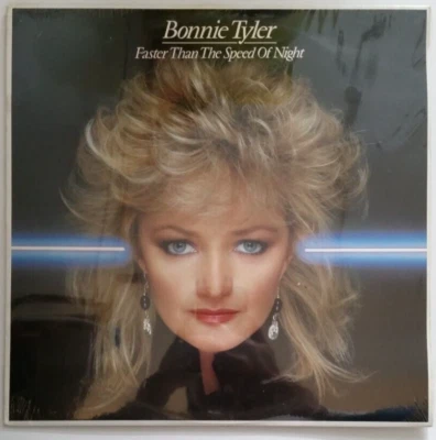 Bonnie Tyler- Faster Than the Speed of Night vinyl LP, Columbia label PCC 90683 - Image 1 of 4