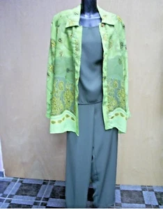 New 3 Piece Womens Long Pant Outfit Reg Price $90.0 Reduced Price Victoria Chase - Picture 1 of 12