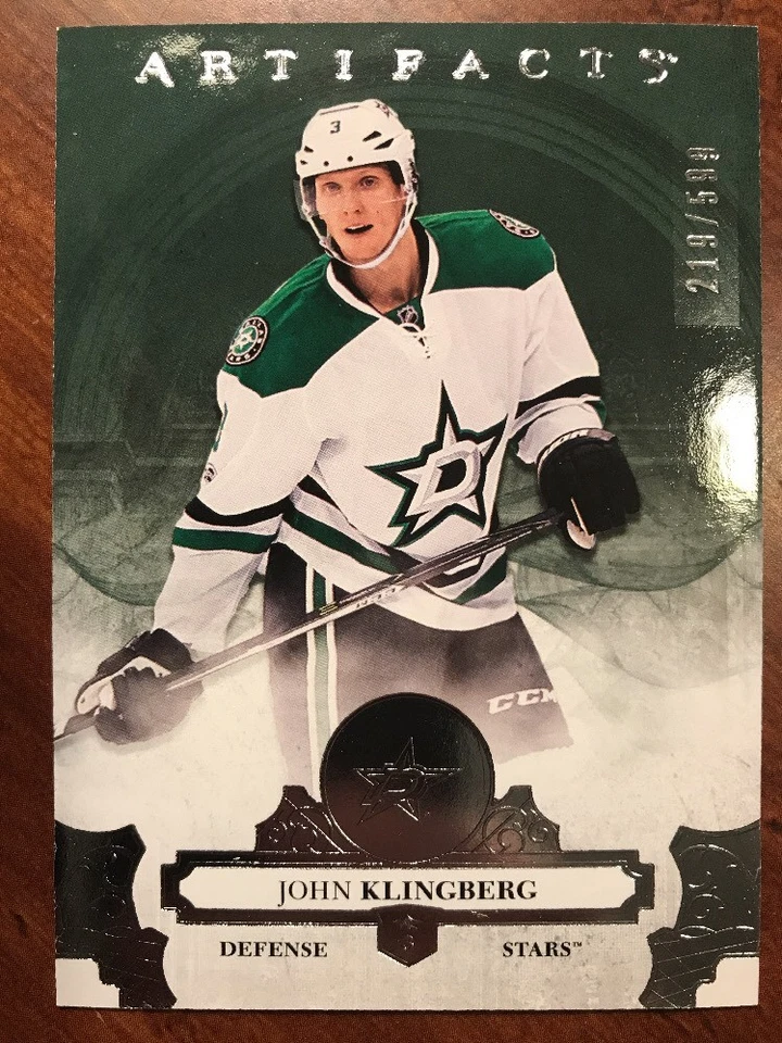 17-18 UD Artifacts #111 John Klingberg /599 - Image 1 of 1