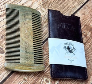 Hunter Jack Wooden Beard Comb - Picture 1 of 6