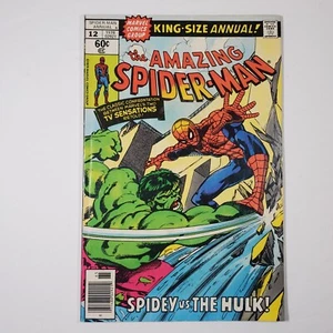 Marvel Comics Amazing Spider-Man Annual #12 FN/VF 1978 Key Issue Spidey vs Hulk - Picture 1 of 8
