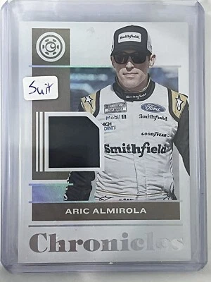 2022 Panini Chronicles Racing  #CS-AL Aric Almirola Race Worn Material - Image 1 of 3