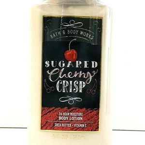 Sugared Cherry Crisp Body Lotion 8 Oz New Bath and Body Works - Picture 1 of 8