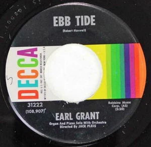 Earl Grant, Ebb Tide - Next Time, Decca Records 45 31222 - Bild 1 von 1