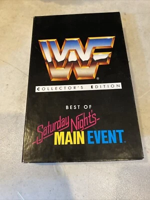 WWF Best of Saturday Nights vhs Andre the Giant  Hulk Hogan rare oop  - Image 1 of 4