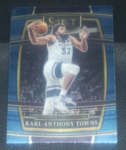 Karl Anthony Towns 2021-22 Panini Select Minnesota Timberwolves #10 - Picture 1 of 6