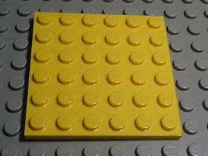 Lego Platte 6x6 Gelb 2 Stück - Picture 1 of 1