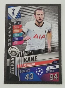 2020 Match Attax 101 Harry Kane Silver Limited Edition Tottenham Hotspurs - Imagen 1 de 1