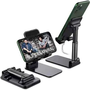 Support de téléphone portable support de tablette support de bureau Fordable berceau station d'accueil téléphone portable - Photo 1 sur 11