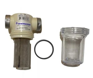Sherwood Sea Water Strainer 3/4 NPT 1 Inch Hose 18001 - Picture 1 of 1