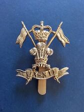Genuine 9th/12th Royal Lancers Staybrite Cap Badge British Military by J R Gaunt
