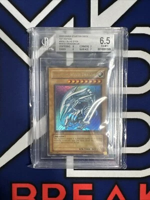 BLUE-EYES WHITE DRAGON YU-GI-OH YUGIOH ULTRA RARE 1ST EDITION SDK-001 BGS 6.5 - Image 1 of 2