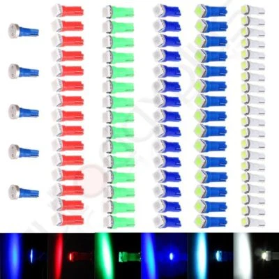 85X T5 74 85 CUÑA LED INSTRUMENTO INDICADOR TABLERO BOMBILLAS PARA FORD/GMC Foto 1 de 4