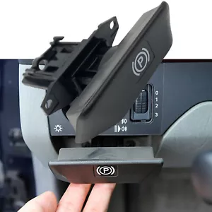 Manija de liberación de freno de estacionamiento negro con base para Benz W210 S210 93-02 A2104270020 - Imagen 1 de 5