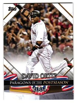 2022 Topps Update David Ortiz Paragons of the Postseason #PP-2 QTY - Image 1 of 2
