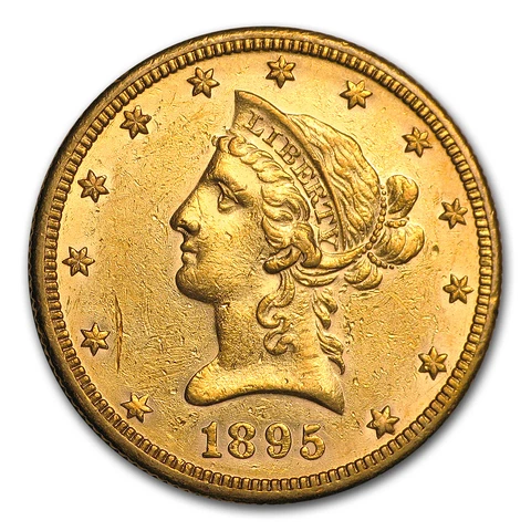 1895-O $10 Liberty Gold Eagle AU - SKU #41422 Cover