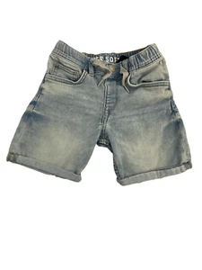 H&M Kids - Girls Light Blue Tapered Denim Shorts - 5 - 6 years - Picture 1 of 5