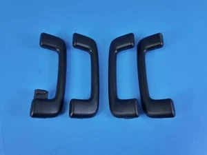 08-15 MITSUBISHI LANCER 10 EVO X FE ROOF OVERHEAD GRAB HANDLES SET OF 4 BLACK - Picture 1 of 11