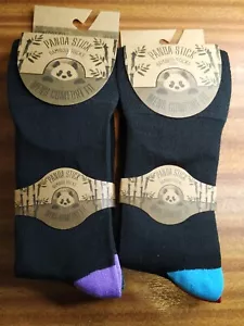 Weiche atmungsaktive Bambus Anzugsocken für Herren 6 Paar Größe 6-11 schwarz - Bild 1 von 3
