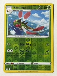 Yanmega 007/189 Reverse Holo Confezione Pokemon Radianza Astrale Non Comune Fresco - Foto 1 di 4
