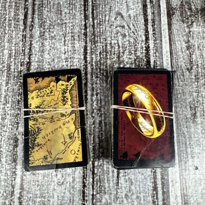 RISK Lord of the Rings 2002 Replacement 35 Adventure & 40 Territory Cards ONLY - Image 1 of 3