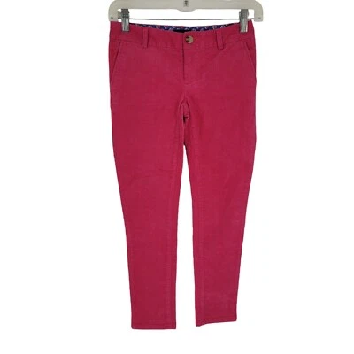 Ralph Lauren Niñas 10 Rosa Pana Pantalones Slim Fit Mezcla Algodón Foto 1 de 4