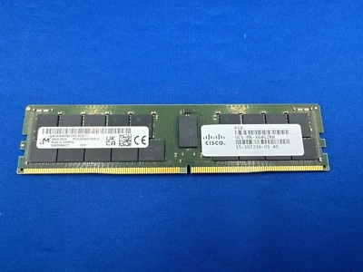 UCS-MR-X64G2RW CISCO 64GB 2RX4 PC4-3200AA SERVER MEMORY 15-107236-01 - Image 1 of 2