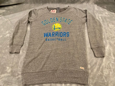 Golden State Warriors Sweater by Sportige Apparel Co Women’s Medium Gray Cover