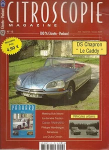 CITROSCOPIE 13 CITROEN TRACTION 11 FAMILIALE 1957 DS CHAPRON CABRIOLET LE CADDY - Imagen 1 de 1