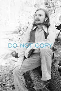 Foto de archivo de bellas artes en relieve de Van Morrison en Woodstock de abril de 1970 (8,5 "x 11") - Imagen 1 de 1