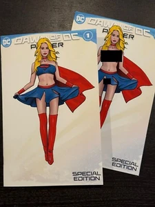 Supergirl – Dawn of DC Primer – Custom Cover Set PG & NSFW Set of 2 - Picture 1 of 6