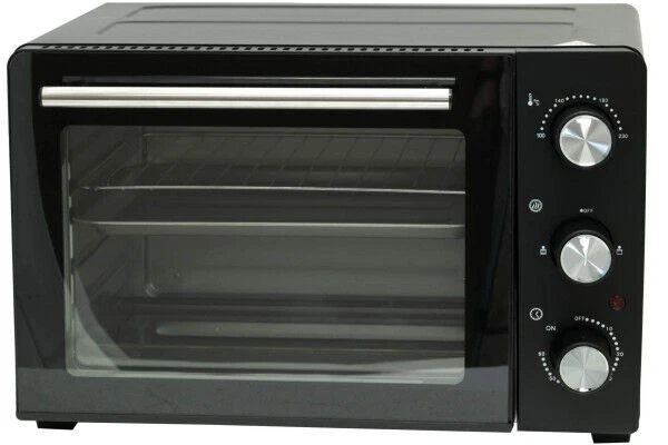 Mini Backofen 30 L Tischbackofen Pizzaofen Ofen Pizza Timer Edelstahl 1500 Watt - Bild 1 von 1