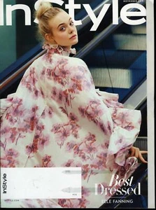 InStyle Magazine November 2019 Best Dressed ELLE FANNING CATE BLANCHETT - Picture 1 of 1