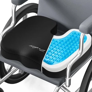 Wheelchair Cushions with Triple-Layer Design for Cooling, Softness & Support,... - Picture 1 of 7