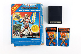 Masters Of The Universe The Power Of He-Man Intellivision W/ Overlays Tested