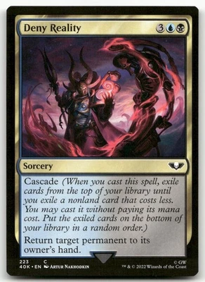 Deny Reality #223 (NM) Warhammer 40,000 40K Magic MTG - Image 1 of 2