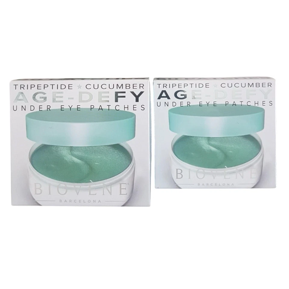 2 X Biovene Pack of 60 Tripeptide & Cucumber Age-Defy Under Eye Patches - Image 1 of 1