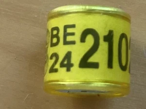 1 alter Brieftauben Ring BE 2024 2102207 -  Für Sammler - ohne Eigentumsausweis - Bild 1 von 1