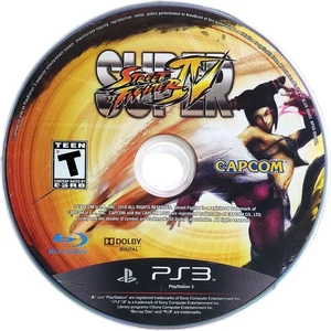 Scratch-Free - Super Street Fighter IV - Sony Playstation 3 Tested Authentic - Picture 1 of 5