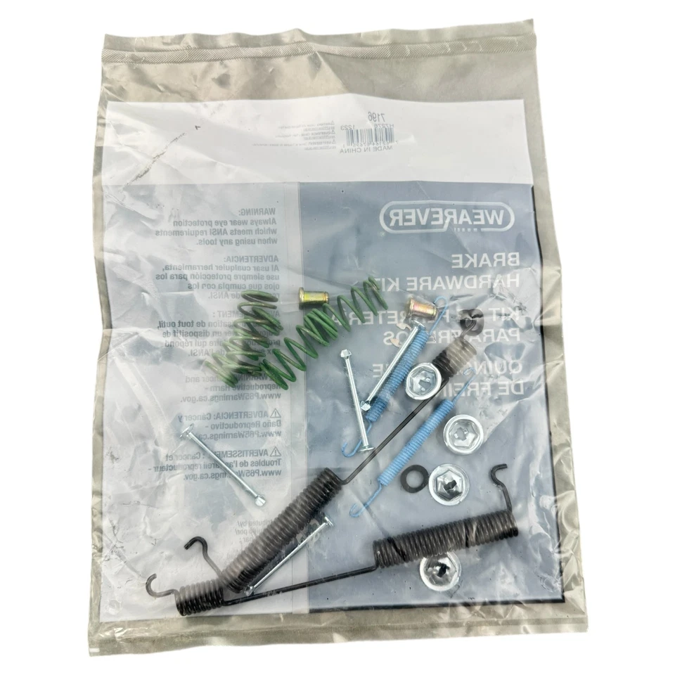 WEAREVER 7196/Raybestos H7276 Drum Brake Hardware Kit for Chevrolet GMC - Image 1 of 3