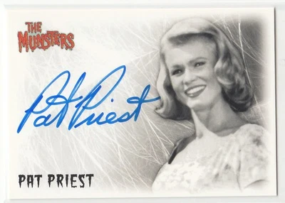 THE MUNSTERS - PAT PRIEST as MARYLYN MUNSTER - AUTO CARD A2 - Image 1 of 2