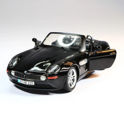 Maisto BMW Z8 Roadster 1 24 Diecast Modelo Coche Negro Apertura Puertas Foto 1 de 4