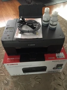 Canon Pixma G2260 Color Printer Working w/ Box and Manual - Picture 1 of 5