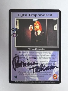 Autogramm Babylon 5 ccg - Lyta Empowered (Patricia Tallman) - Bild 1 von 1
