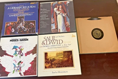 Brahms, Schoenberg, Nielson+other great composers of religious theme music 14LPs - Image 1 of 4
