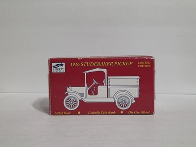 Liberty Classics Spec Cast 1916 Studebaker Pick Up Diecast Model Bank NEW IN BOX - Image 1 of 4