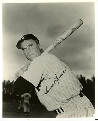 Hank Bauer Signed 8x10 Photo - Image 1 of 2